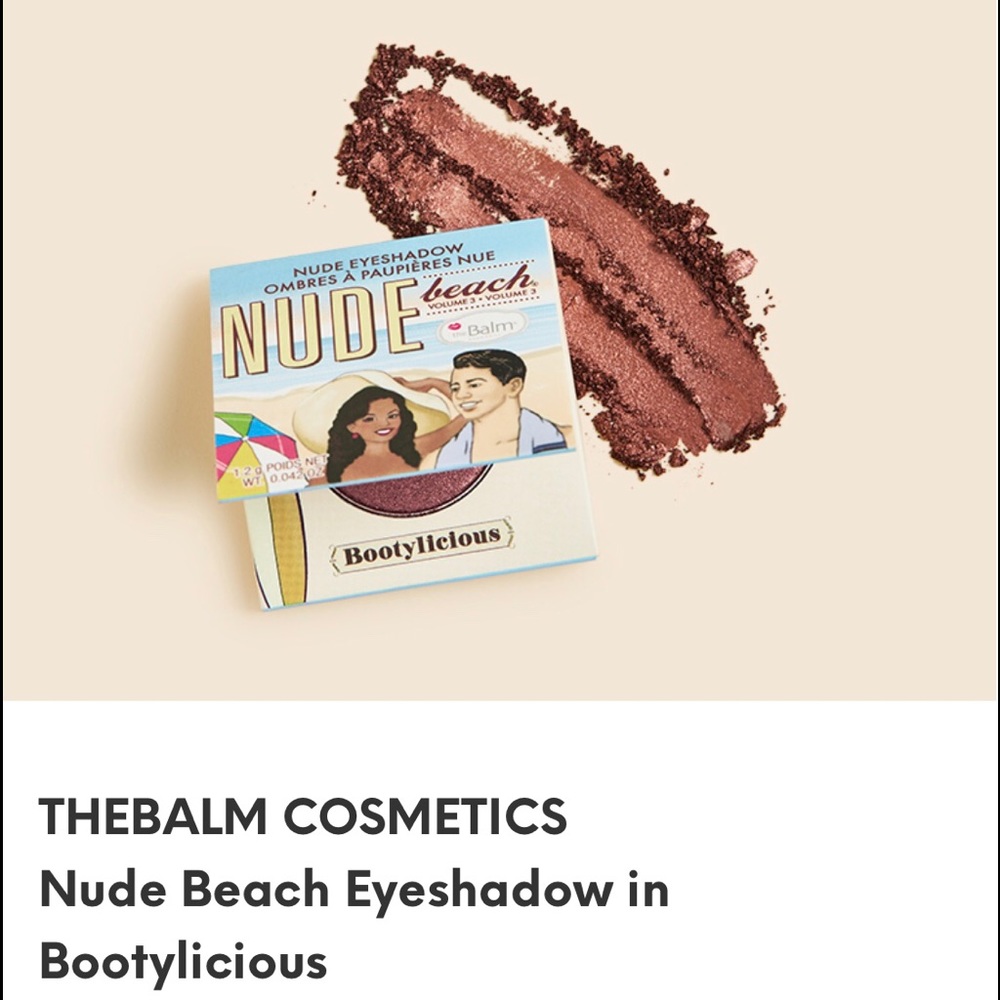 Makeup by Thebalm cosmetics (sold)